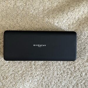 GIVENCHY BLACK AUTHENTIC SUNGLASSES/EYEGLASSES CASE ONLY